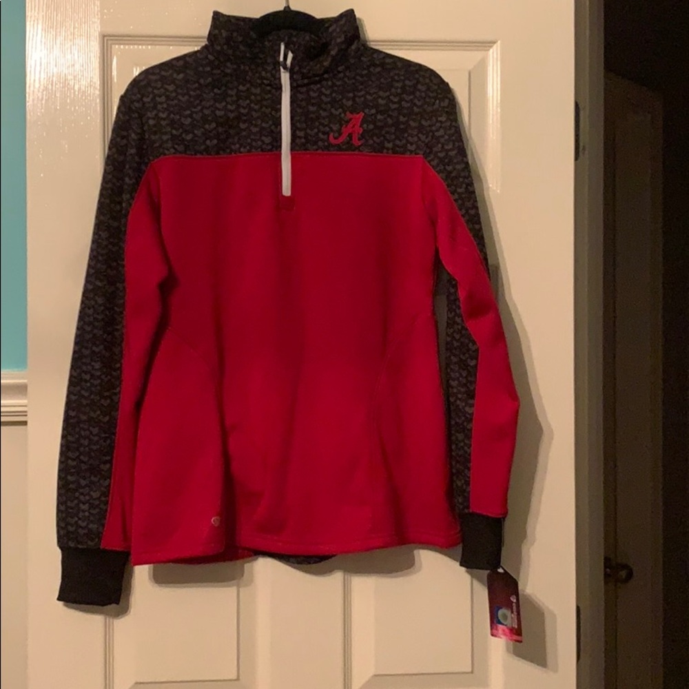 University of Alabama zip up size L NWT